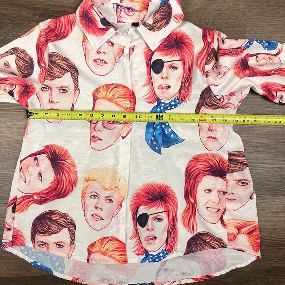 Stylish Women's Graphic Print Top - Picture 7 of 9